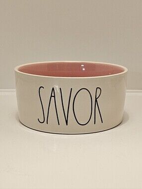 Rae Dunn Pet Food / Water Bowl * Artisan Collection * Dog or Cat